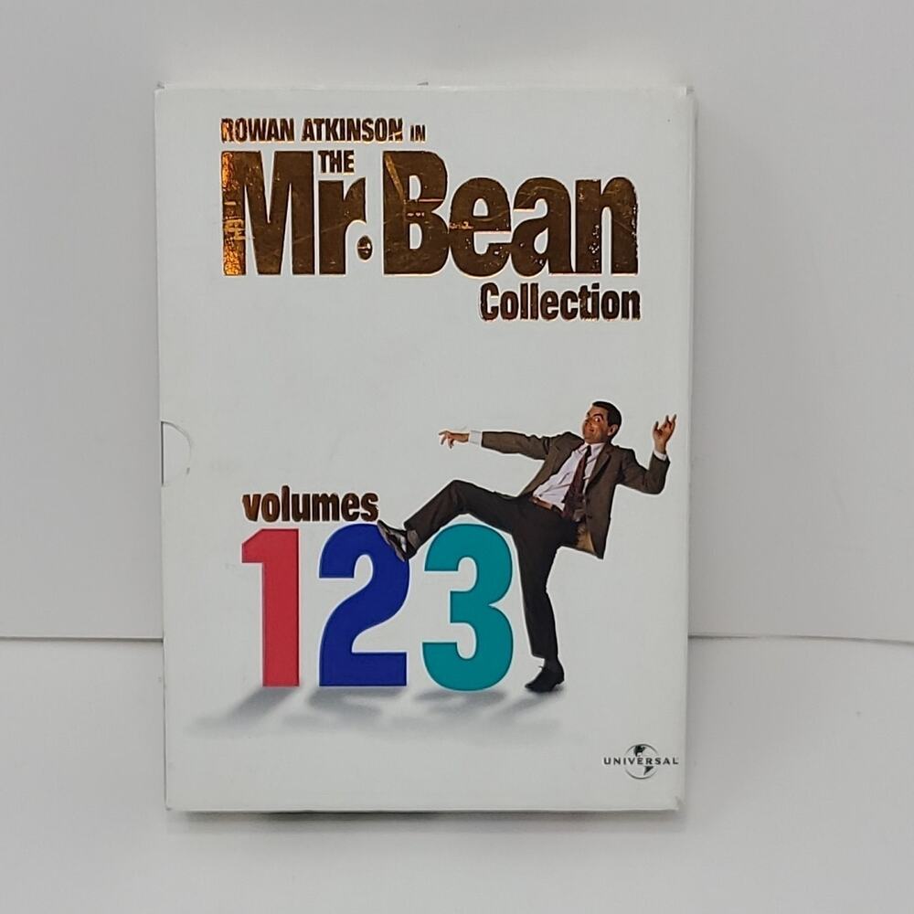 Rowan Atkinson In Mr. Bean Collection Volumes 123 India Region Code 5 DVD Set